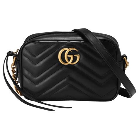 gucci gg marmont leather mini chain bag|gucci marmont mini shoulder bag.